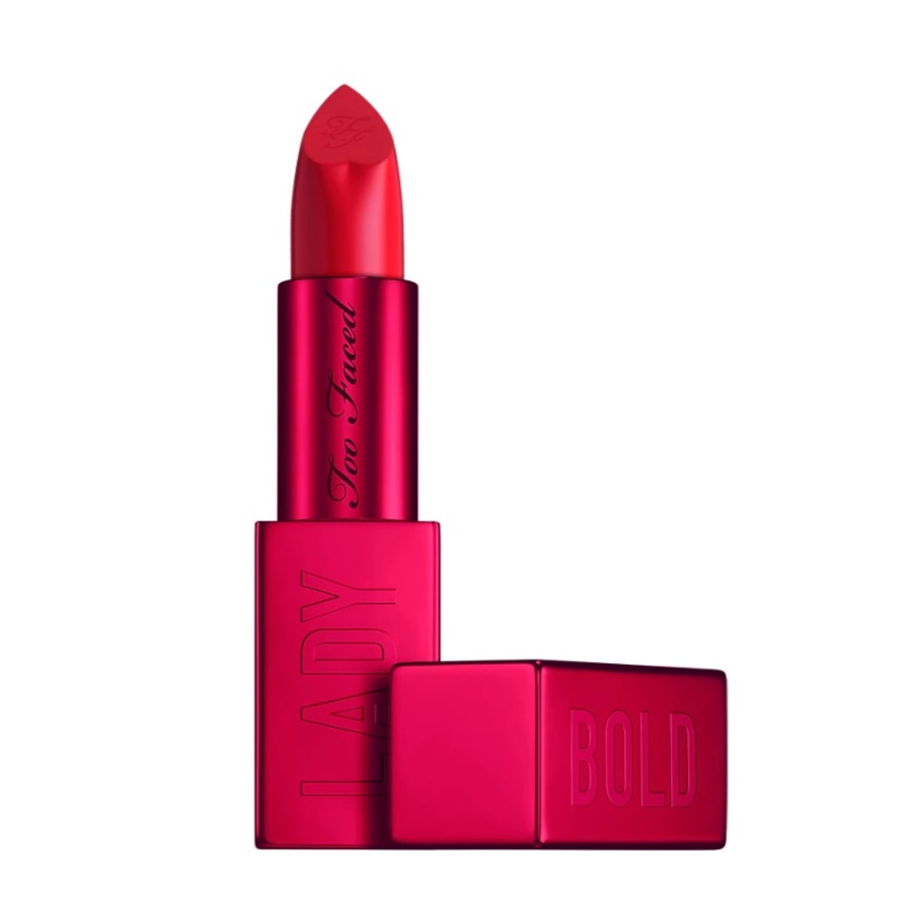 NIB Too Faced Lady Bold Lipstick - Lady Bold